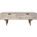 Centre Table Home ESPRIT White Mango wood 115 x 60 x 40 cm