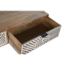 Mesa de Centro Home ESPRIT Blanco Madera de mango 115 x 60 x 40 cm