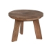 Mesa de apoio Home ESPRIT Castanho Madeira Reciclada 60 x 60 x 45 cm