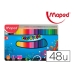 Potlood Maped 832058 Multicolour HB (48 Onderdelen)