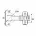 Cerniera EDM 85641 BC01 Metallo Acciaio 26 mm