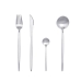 Set of Spoons Bidasoa Fosil Metal Steel 14 x 3 x 2 cm Coffee (6 Units)