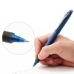 Liquid ink ballpoint pen Uni-Ball Grip Micro UB-245 Blå 12 enheter