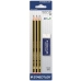 Pencil Staedtler 120 R BK3D Yellow Black HB