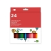 Crayons de couleur Liderpapel LC04 Multicouleur 24 Pièces