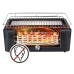 Tragbarer rauchfreier Holzkohlegrill Aktive Edelstahl Eisen 45 x 19 x 28 cm