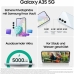 Smartphone Samsung A35 5G YELLOW 6 GB RAM 128 GB Gelb Schwarz