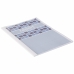 Sarja kansia GBC TC080070 Valkoinen PVC Kartonki Kortit (100 osaa)