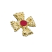 Broche Cross Doré