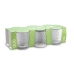 Set de Vasos Quid Square Transparente Vidrio 260 ml (6 Unidades)