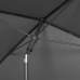 Umbrelă de soare Aktive Antracit 200 x 230 x 125 cm