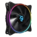 Ventilátor počítačovej skrine CoolBox DEEP Iris Ø 12 cm 1100 rpm RGB Ø 12 cm