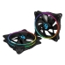 Ventilátor počítačové skříně CoolBox DEEP Iris Ø 12 cm 1100 rpm RGB Ø 12 cm