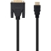 Кабель HDMI—DVI NANOCABLE 10.15.0503 3 m Чёрный