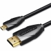 Cable HDMI Vention VAA-D03-B150 1,5 m Negro