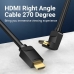HDMI kabel Vention AAQBH 2 m Črna