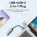 USB-C-zu-HDMI-Adapter Vention ACWHA 10 cm