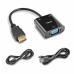 Adapter HDMI do VGA NGS CHAMALEON 15 cm Czarny