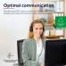 Hovedtelefoner med mikrofon Trust 25089 Sort