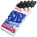 Permanente markeerstift Edding 8300 Zwart (10 Stuks)