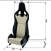 Racingsete Recaro SPORTSTER Svart