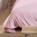 Noorse hoes HappyFriday Basic Licht Roze 260 x 240 cm