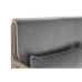 2-paikkainen sohva DKD Home Decor Harmaa Kumipuu Sametti 122 x 85 x 74 cm