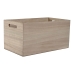 Декоративна кутия Home ESPRIT Многоцветен Естествен Дървен MDF 36 x 21 x 18 cm
