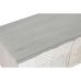 Console Home ESPRIT Bianco Dorato Metallo Legno di mango 120 x 38 x 76 cm