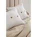 Cushion cover Alexandra House Living Banús White 50 x 75 cm