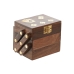 Gier Home ESPRIT Drewno 13 x 10 x 10 cm