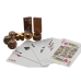 Juegos Home ESPRIT Madera Cristal 22 x 16,5 x 3,5 cm