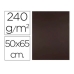 Kartonpapírok Liderpapel CX89 Fekete 50 x 65 cm (25 egység)