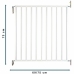 Safety barrier Nordlinger PRO White