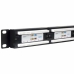 Patch Panel 24 Porte UTP Categoria 6 Phasak PU 2420