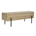 Bench DKD Home Decor Natural Wood Metal 120 x 40 x 43 cm