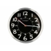 Reloj de Pared Q-Connect KF16948 Negro Ø 25 cm Metal