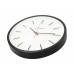 Relógio de Parede Q-Connect KF16951 Ø 34,4 cm Branco/Preto Plástico