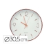 Nástěnné hodiny Q-Connect KF16950 Bílý Ø 30,5 cm Kov