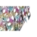 Decorațiune de Perete Home ESPRIT Multicolor Şopârlă 25 x 6,5 x 51 cm