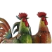 Dekoratív Figura Home ESPRIT Többszínű Kakas 34,3 x 14 x 48,3 cm (2 egység)