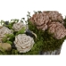 Plantă decorativă Home ESPRIT Floare 18 x 18 x 24 cm (2 Unități)