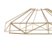 Plafondlamp Home ESPRIT Zwart Gouden Metaal 50 W 39 x 39 x 25 cm (2 Stuks)
