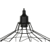 Plafondlamp Home ESPRIT Zwart Gouden Metaal 50 W 39 x 39 x 25 cm (2 Stuks)