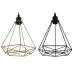 Plafondlamp Home ESPRIT Zwart Gouden Metaal 50 W 28 x 27 x 34 cm (2 Stuks)