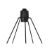 Потолочный светильник Home ESPRIT Чёрный Позолоченный Металл 50 W 28 x 27 x 34 cm (2 штук)