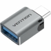 USB ja USB-C Adapter Vention CDQH0