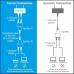 Adaptador Divisor Ethernet LAN para 2 x RJ45 Vention IPTB0 Preto