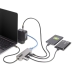 USB-C Hub Startech 10G2A1C25EPD-USB-HUB Siva