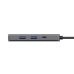 USB-HUB Trust 24968 Silvrig (1 antal)